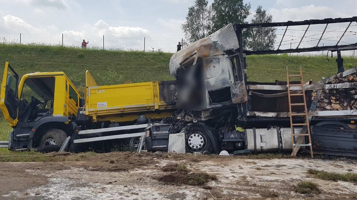 wypadek A2 Torzym - KWP w Gorzowie Wlkp.