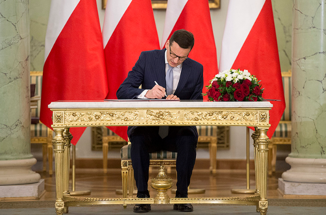 premier Mateusz Morawiecki zaprzysiężenie rekonstrukcja rządu - Twitter/Kancelaria Premiera