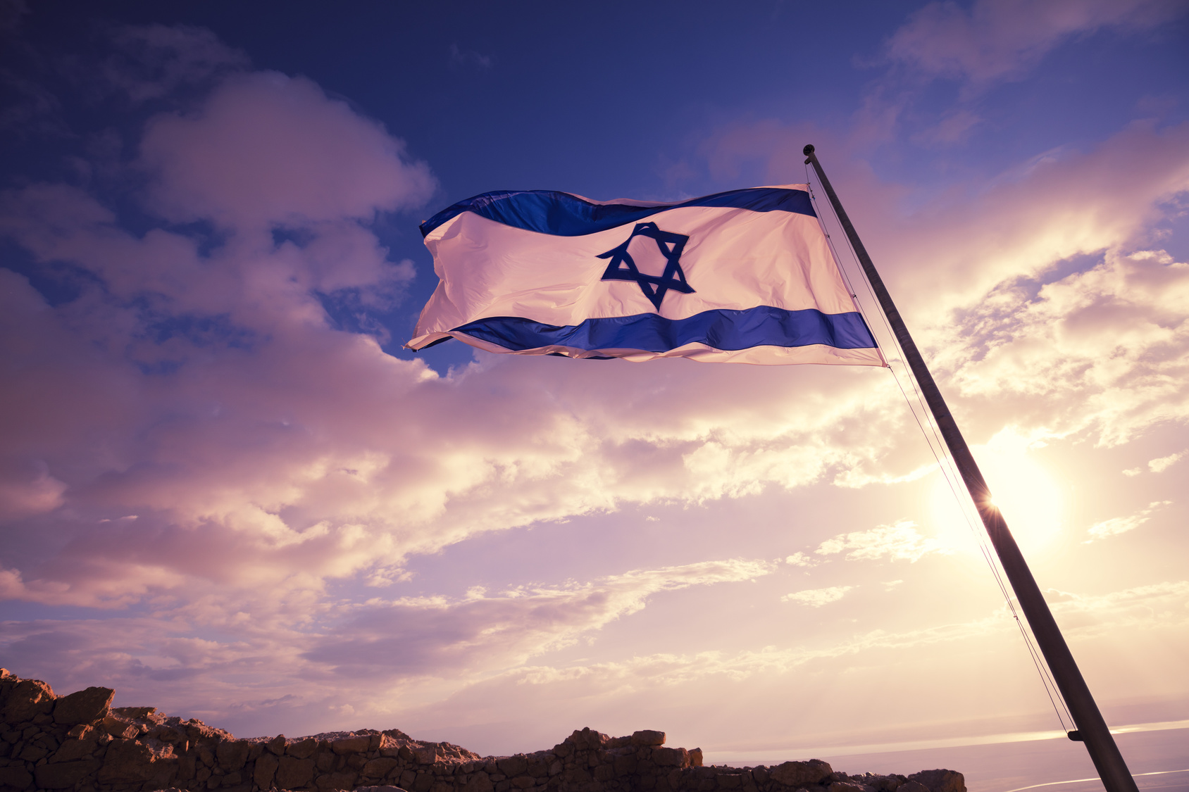 Izrael flaga - Fotolia