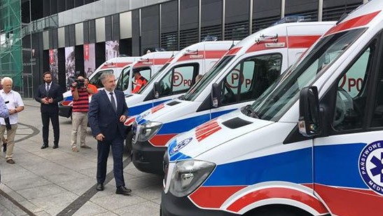 nowe ambulanse poznań - Marek Woźniak