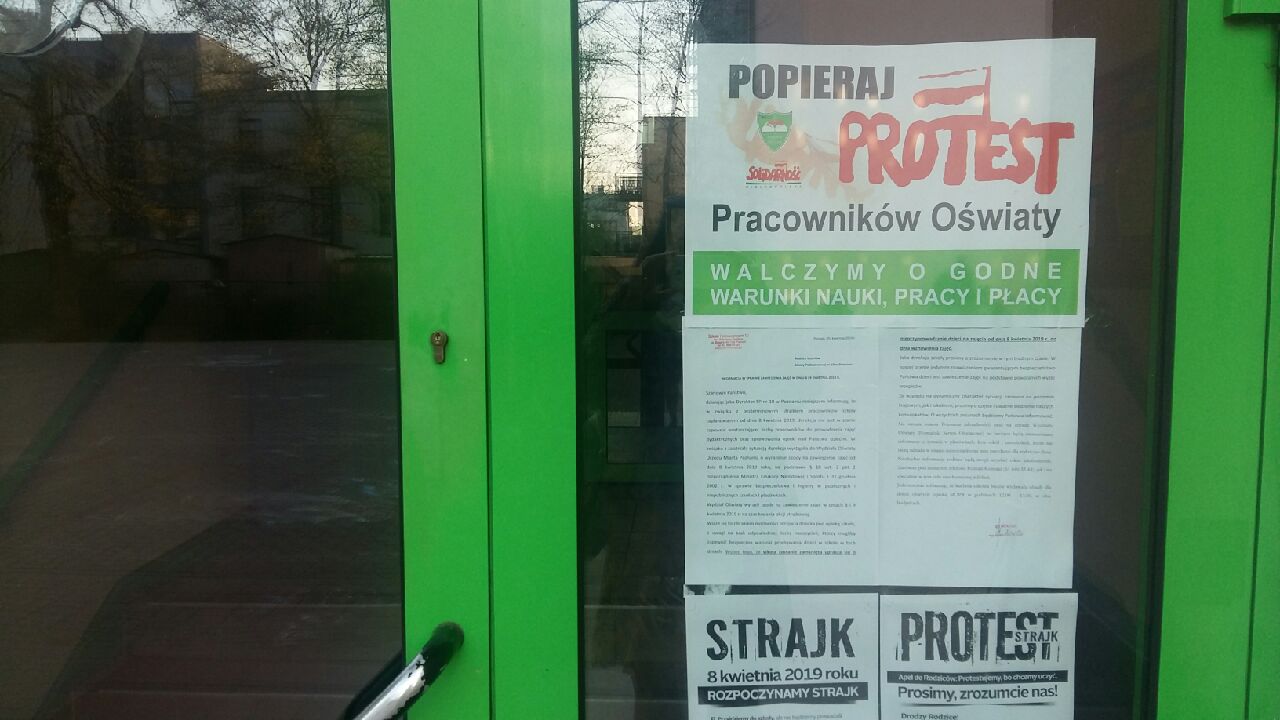strajk nauczycieli poznań  - Magda Konieczna