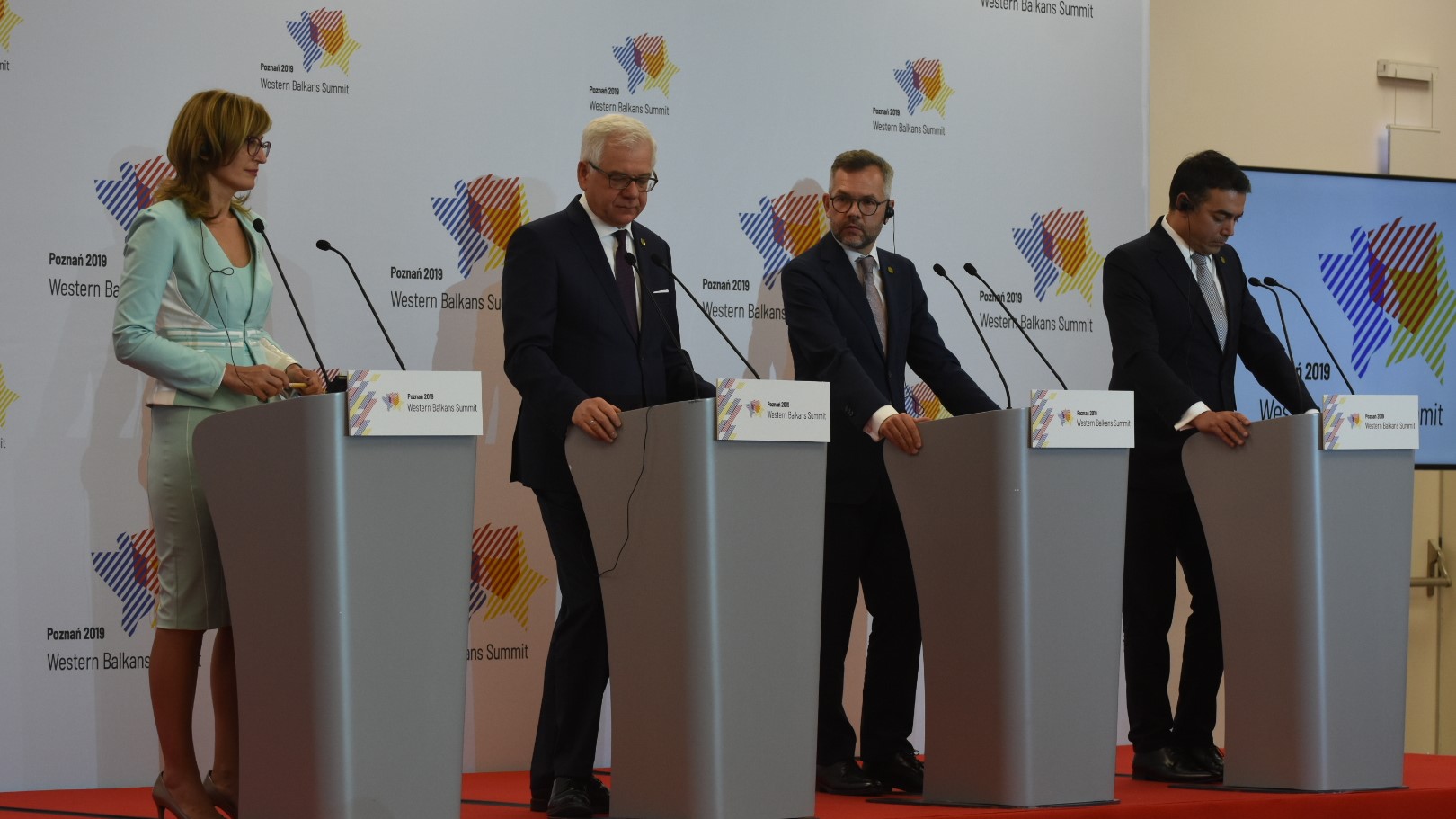 szczyt bałkański dzień drugi konferencja gospodarcza - Wojtek Wardejn