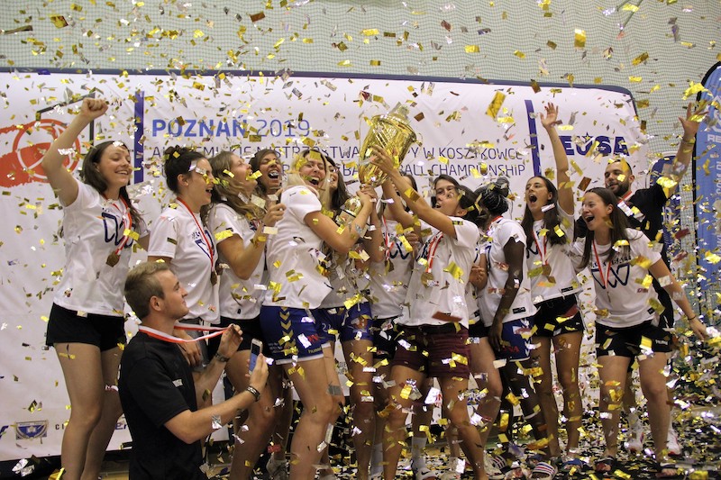 akademickie mistrzostwa europy koszykówka poznań - AZS Poznań