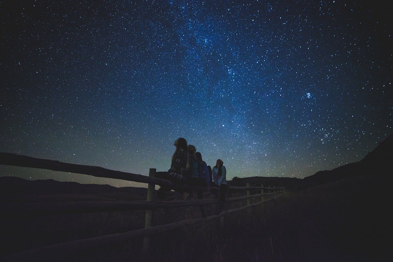 niebo nocą gwiazdy oglądania - Pixabay