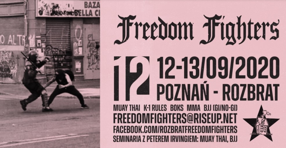 bojówki lewicowe sztuki walki rozbrat - Freedom Fighters Poznań