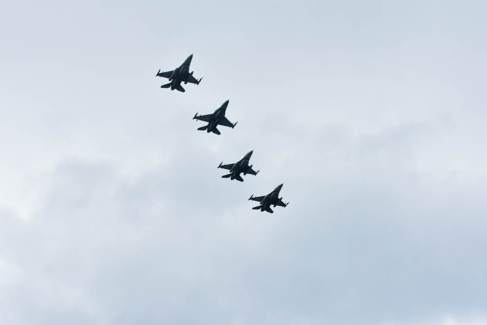 samoloty F-16 krzesiny - Wojtek Wardejn