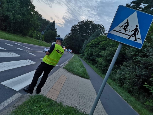 rowerzystka wypadek leszno - KMP w Lesznie