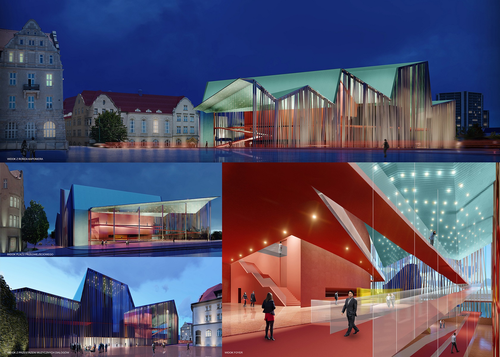 nowa siedziba teatr muzyczny  - Budynek zaprojektowało Atelier Loegler Architekci - UMP