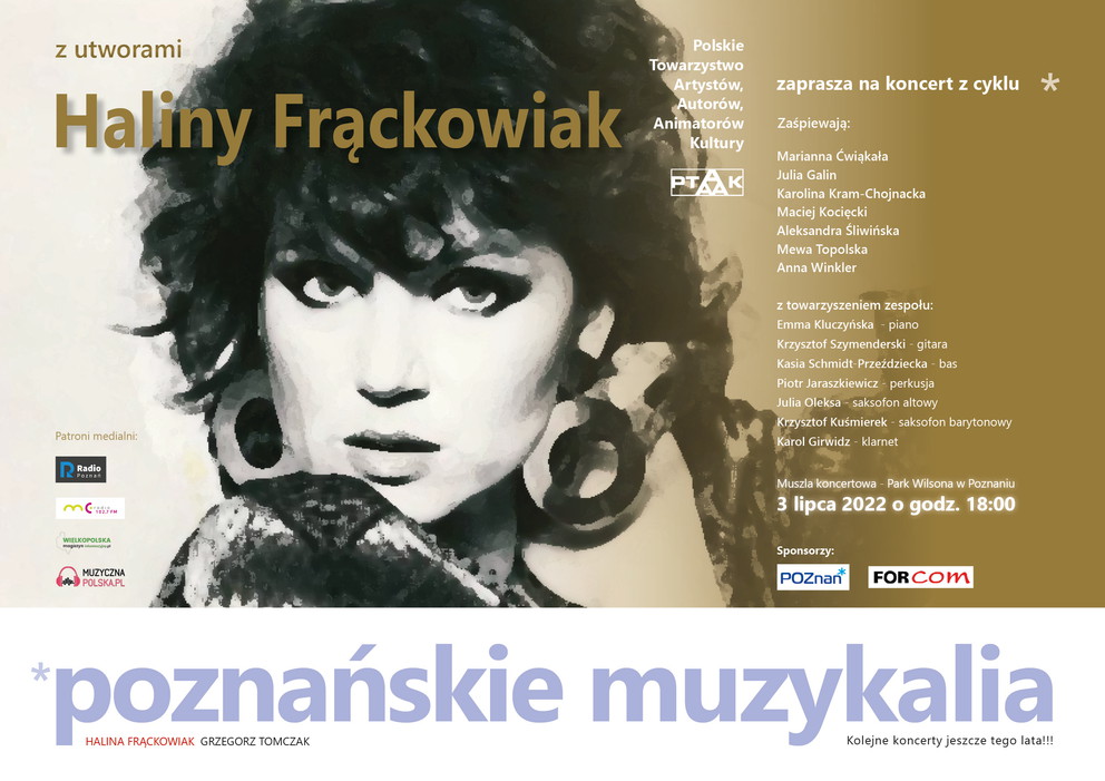 Poznańskie Muzykalia - Halina Frąckowiak - Organizator