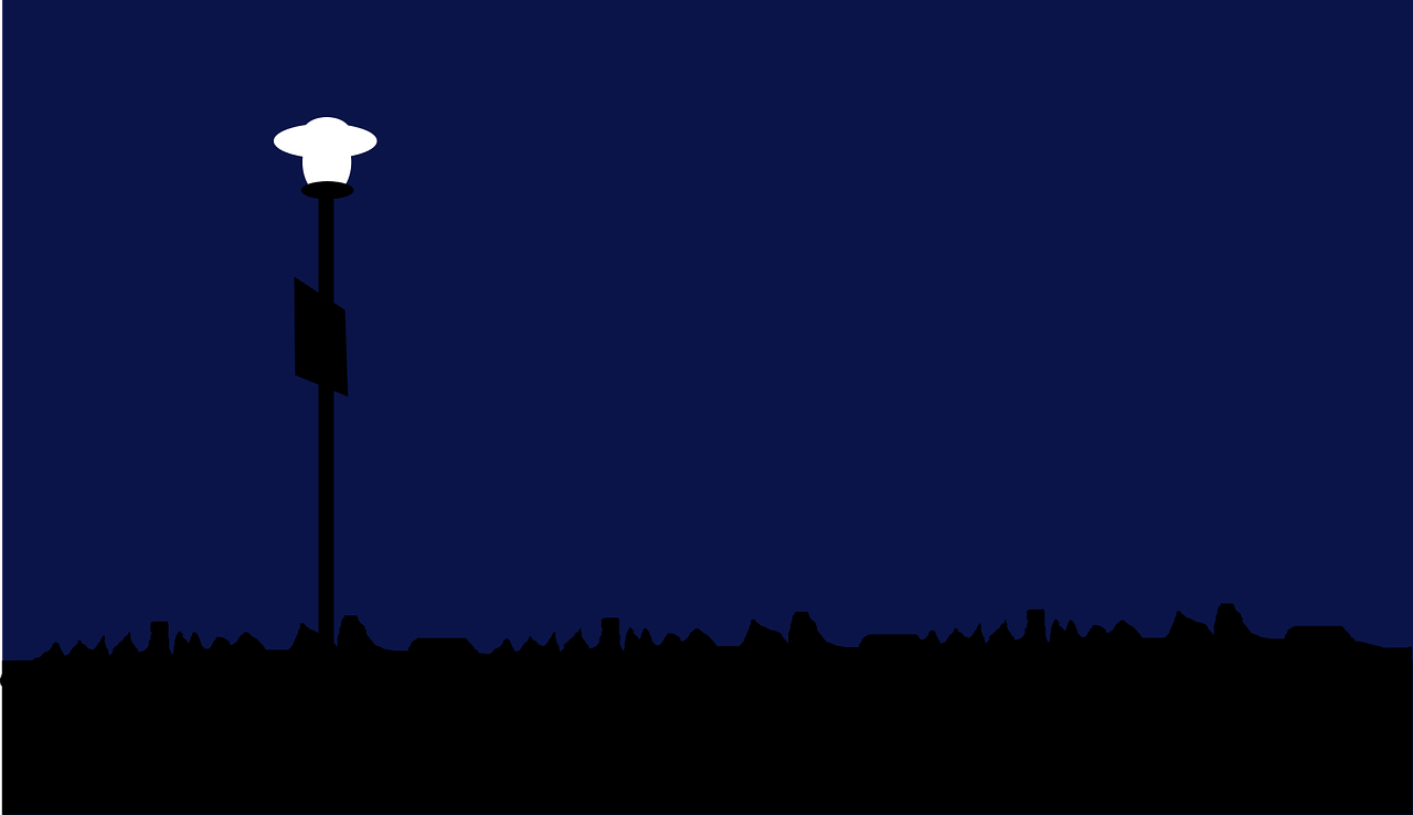 latarnia uliczna noc  - Pixabay