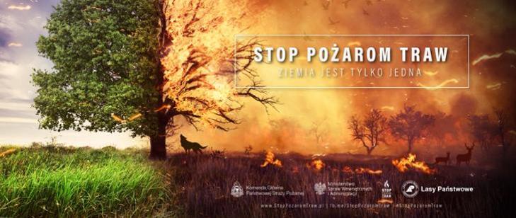 Wypalanie traw Konin - Komenda Miejska Państwowej Straży Pożarnej w Koninie