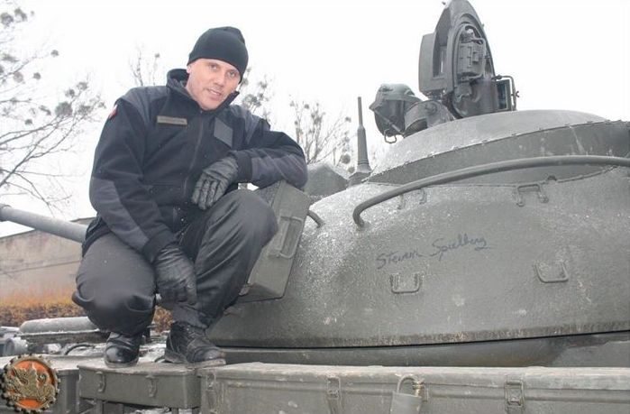 czołg t-54 z MBP Spielberg - Muzeum Broni Pancernej w Poznaniu