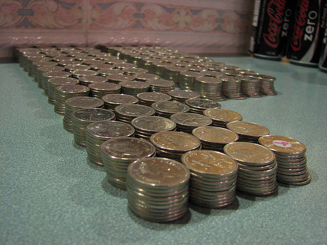 pieniądze, monety - Thievingjoker - CC Flickr