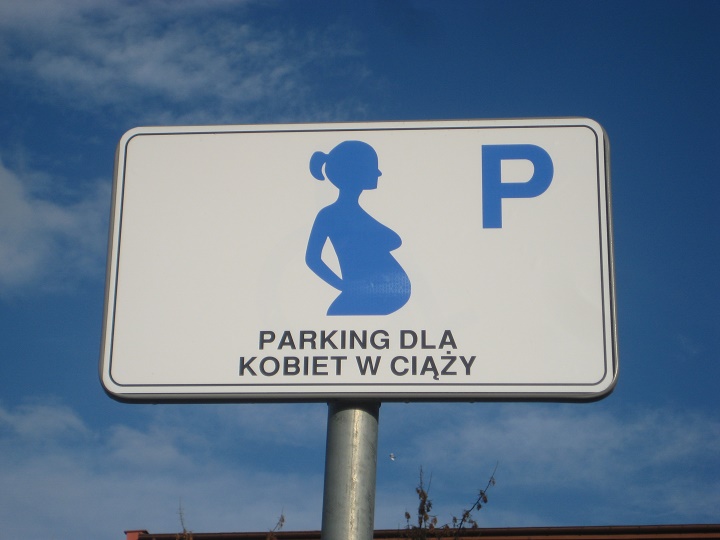 parking dla ciężarnych - Rafał Regulski