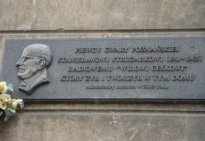 tablica Strugarka na Lodowej - Jerzy - CC Wikimedia