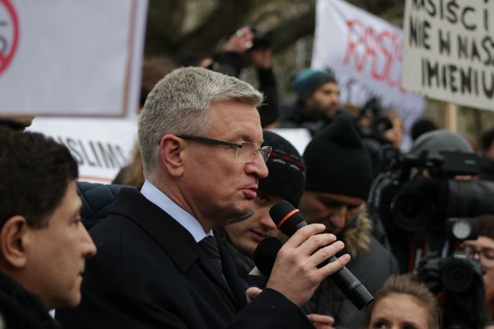 jaśkowiak demonstracja muzułmanów (4) - Marcin Wesołowski