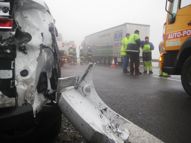 karambol a2 autostrada - Rafał Regulski