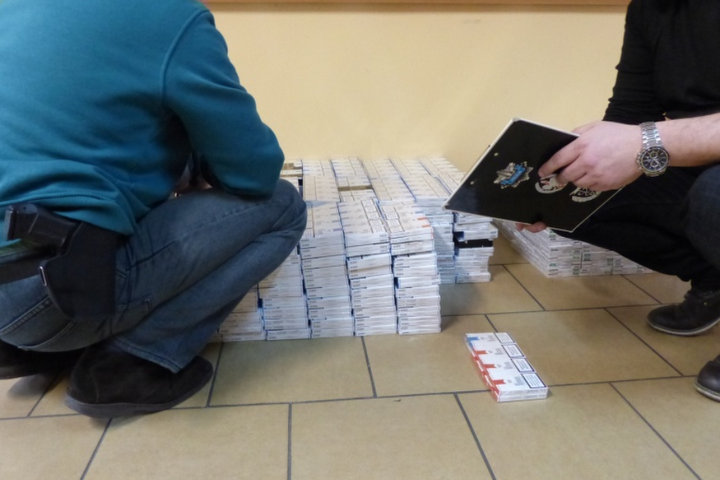 papierosy przechwycone przez PG - Policja Kalisz