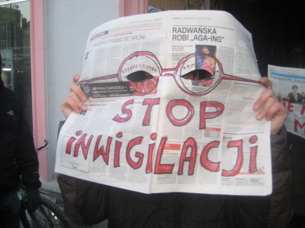 pikieta anarchistów (3) - Jacek Butlewski