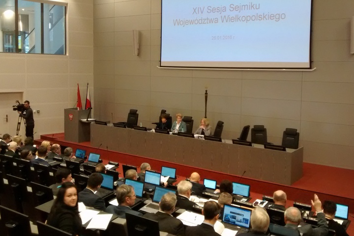 sejmik wojewódzki obrady - Wojciech Chmielewski