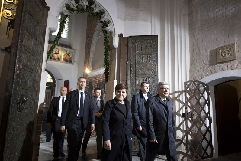 Beata Szydło chrzest 1050 - P. Tracz/KPRM