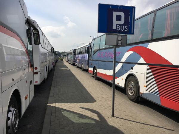autobusy stadion chrzest - Marcin Wesołowski