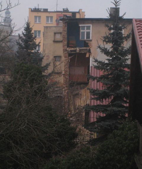 kamienica runął narożnik Leszno - Jacek Marciniak