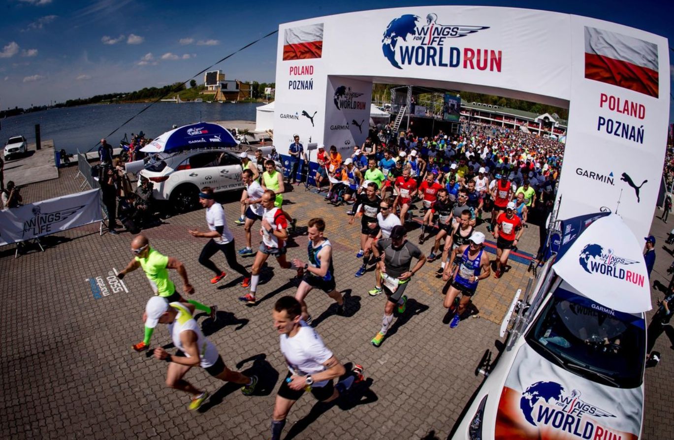 wings for life 2015 bieg biegacze start - wingsforlife.com