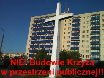 zatorze krzyż - Konińska Lewica