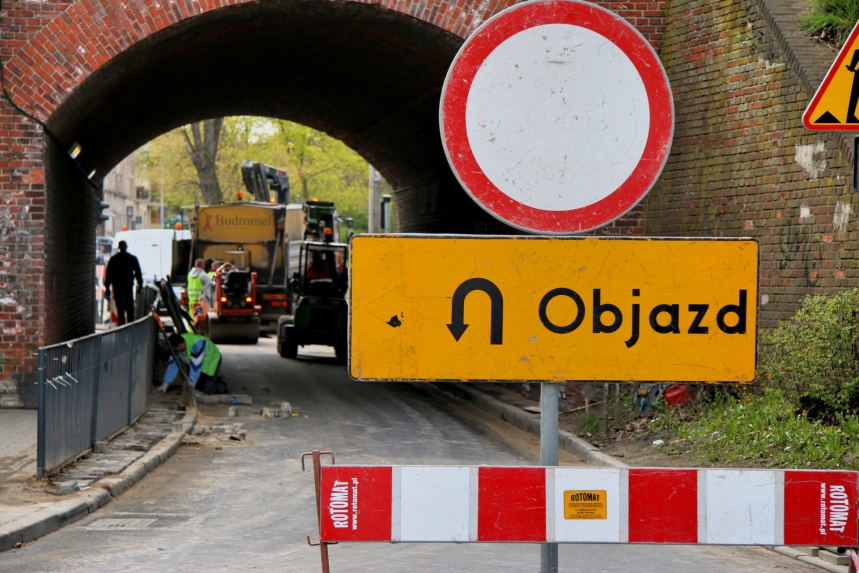 kościelna objazd awaria - Marcin Wesołowski