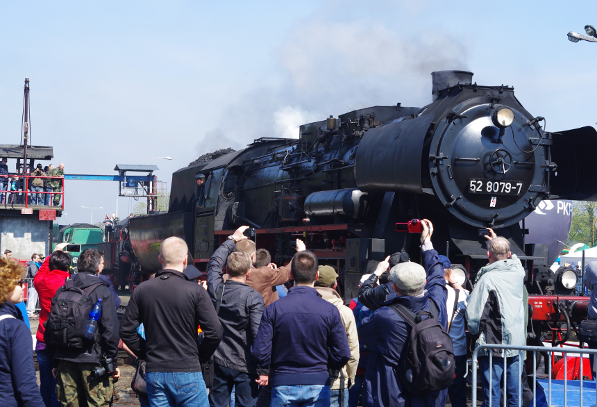 parowozy wolsztyn parowóz lokomotywa - Justyna Kowalewska