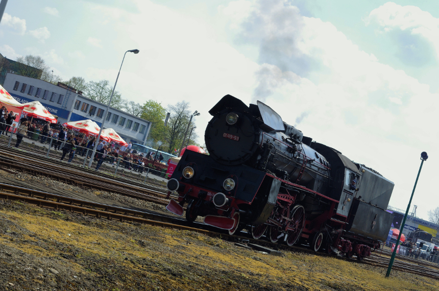 parowozy wolsztyn parowóz lokomotywa - Justyna Kowalewska