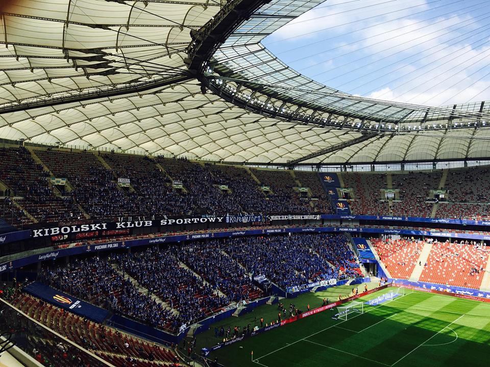 Trybuna kibiców Lecha Narodowy - Anna Adamczyk