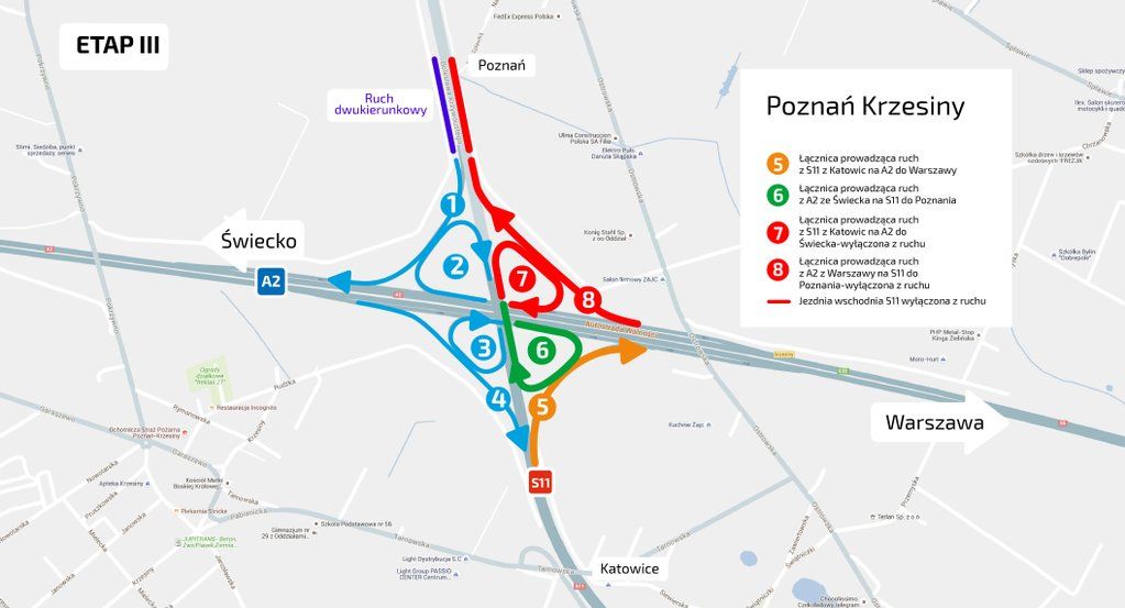 a2 Krzesiny - Autostrada Wielkopolska