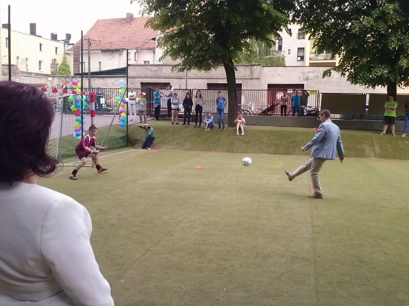 nowe boisko szamotuły - Andrzej Ciborski