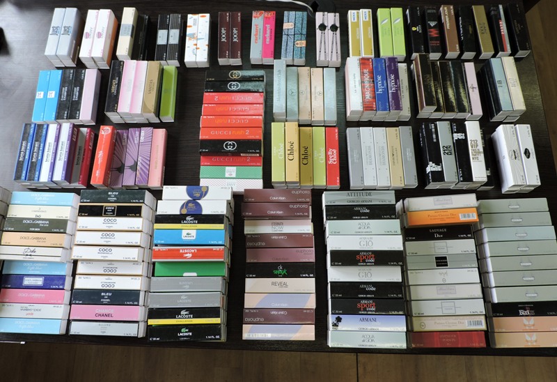 zatrzymane podróbki perfum - Policja Kościan