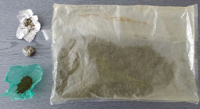 marihuana z wysokiej - Policja Piła