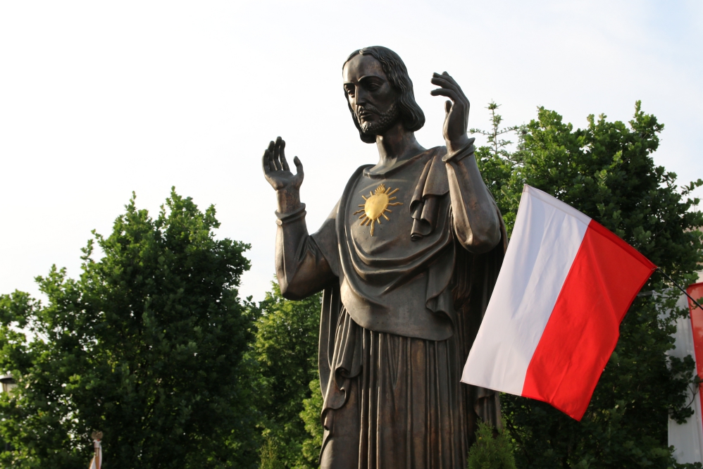 jezus figura poświęcenie pomnik wdzięczności - Anna Adamczyk