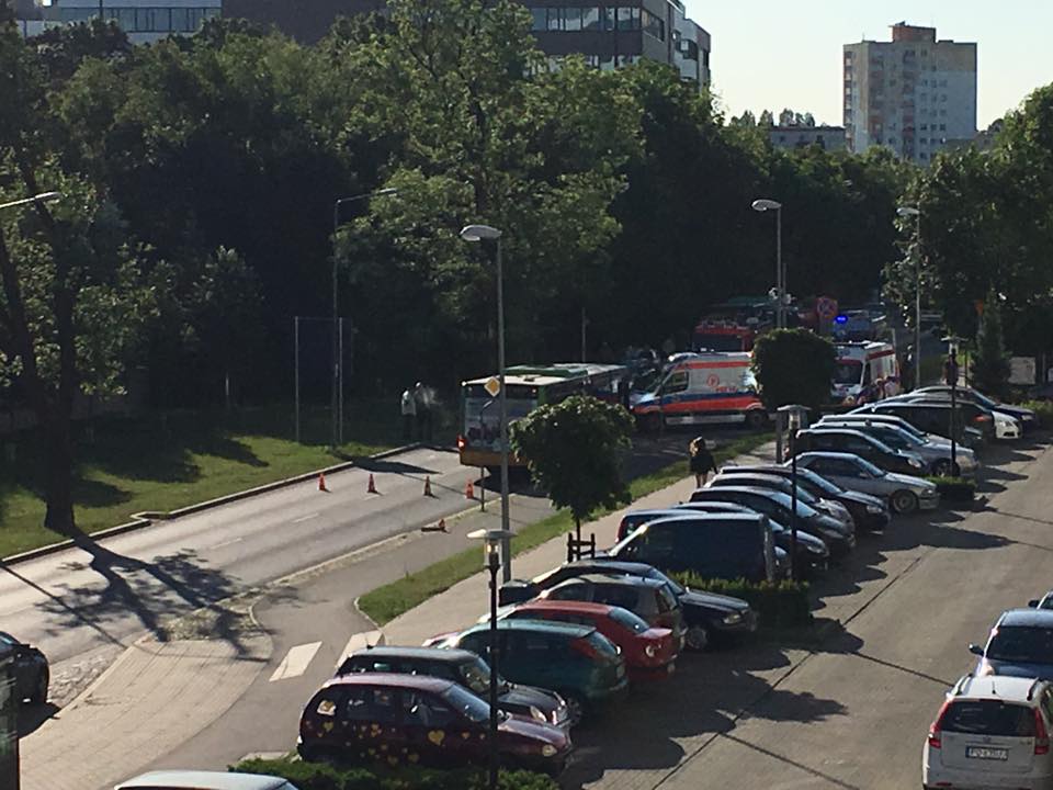 wypadek motocyklisty marcelinska - Daniel - Facebook - Gdzie są korki w Poznaniu?