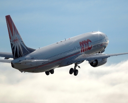 Start samolotu AMC Airlines - Egipskie Linie Lotnicze - boeingmedia.com