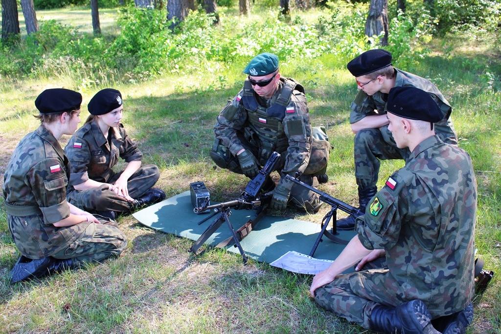 uczniowie z nietążkowa na anakondzie - 12 Brygada Zmechanizowana