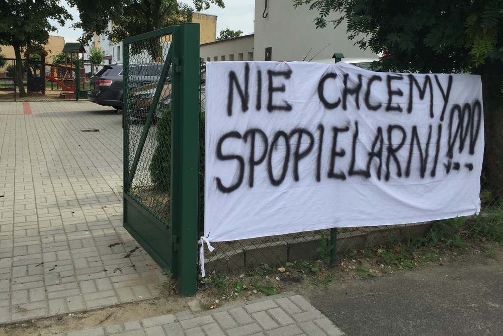 spopielarnia marszewo protest - Danuta Synkiewicz