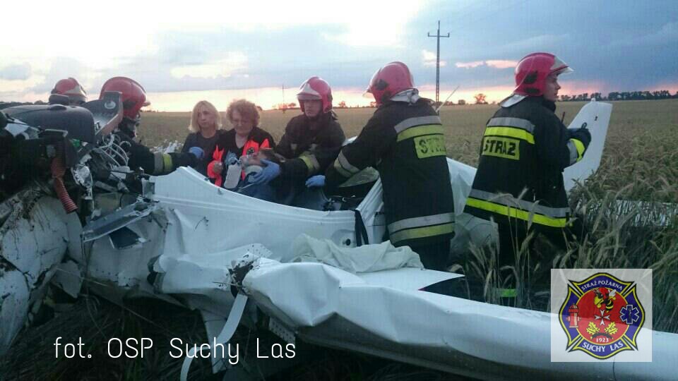 awionetka suchy las - OSP Suchy Las