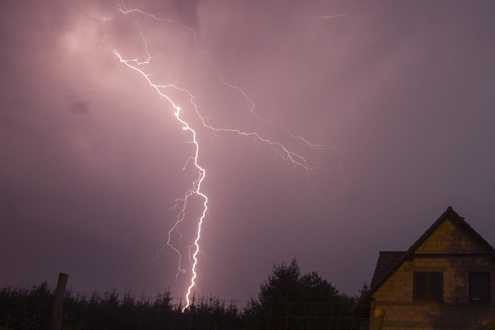 pioruny burza nawałnica błyskawice1 - Tomasz Żmudziński