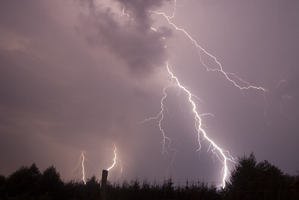 pioruny burza nawałnica błyskawice2 - Tomasz Żmudziński