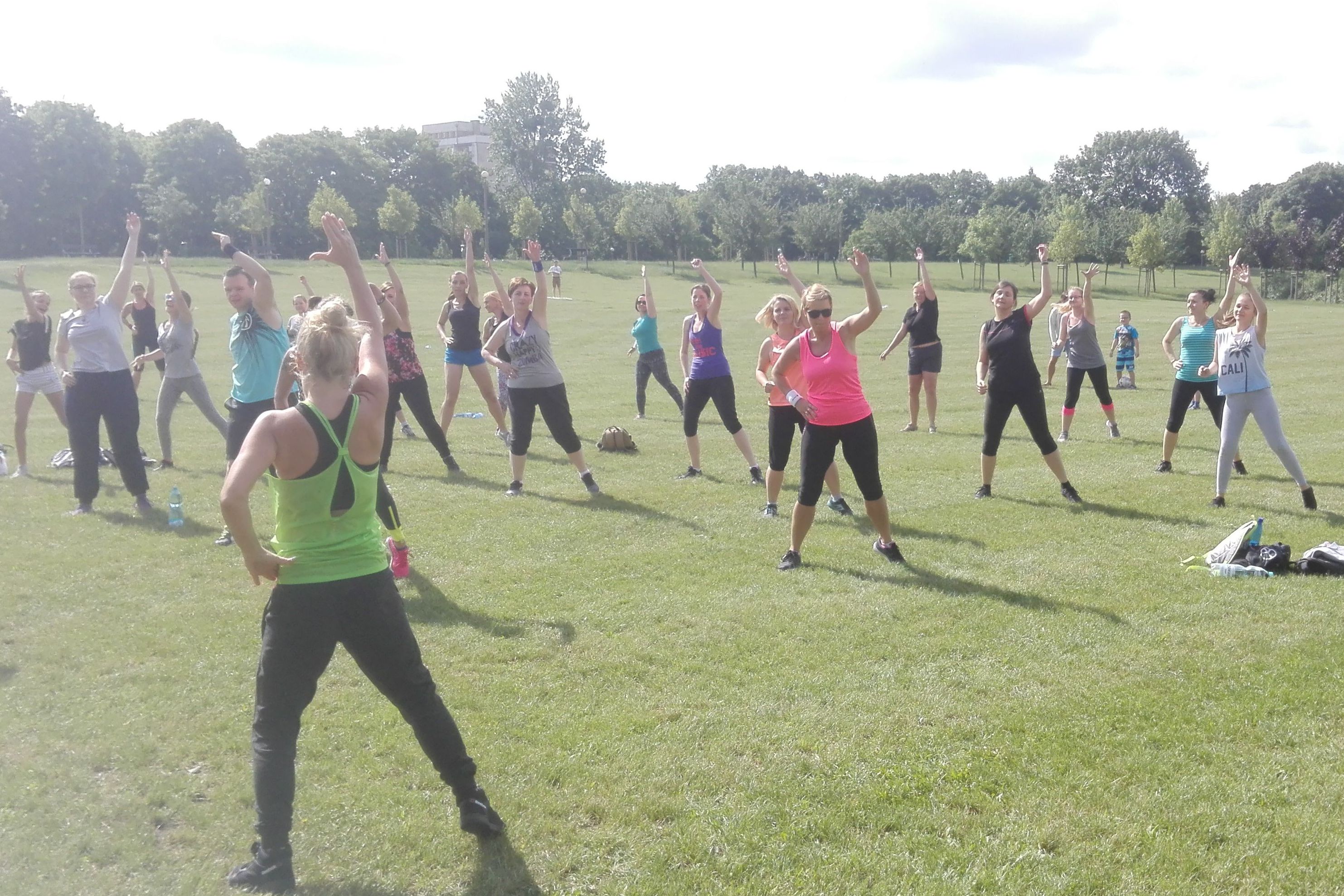 zumba w parku - Adam Michalkiewicz