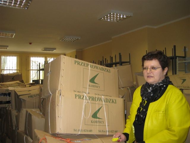 Przeprowadzka prokuratury w Pile - Wiesława Pinkowska