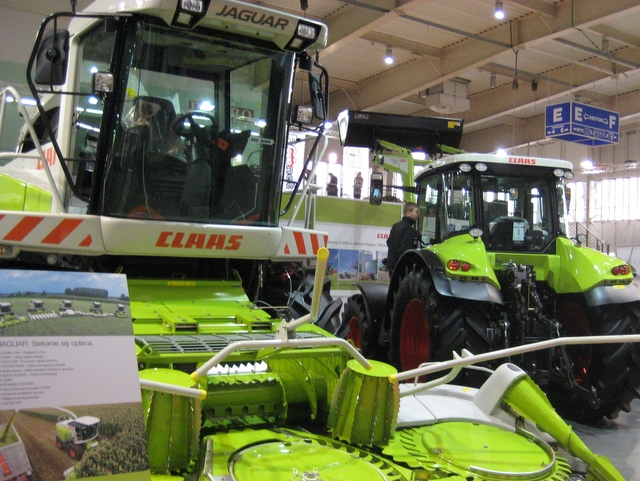 Targi Farma - kombajny - Anna Skoczek