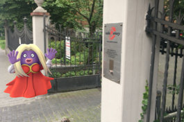 pokemon przed bramą - Szymon Mazur