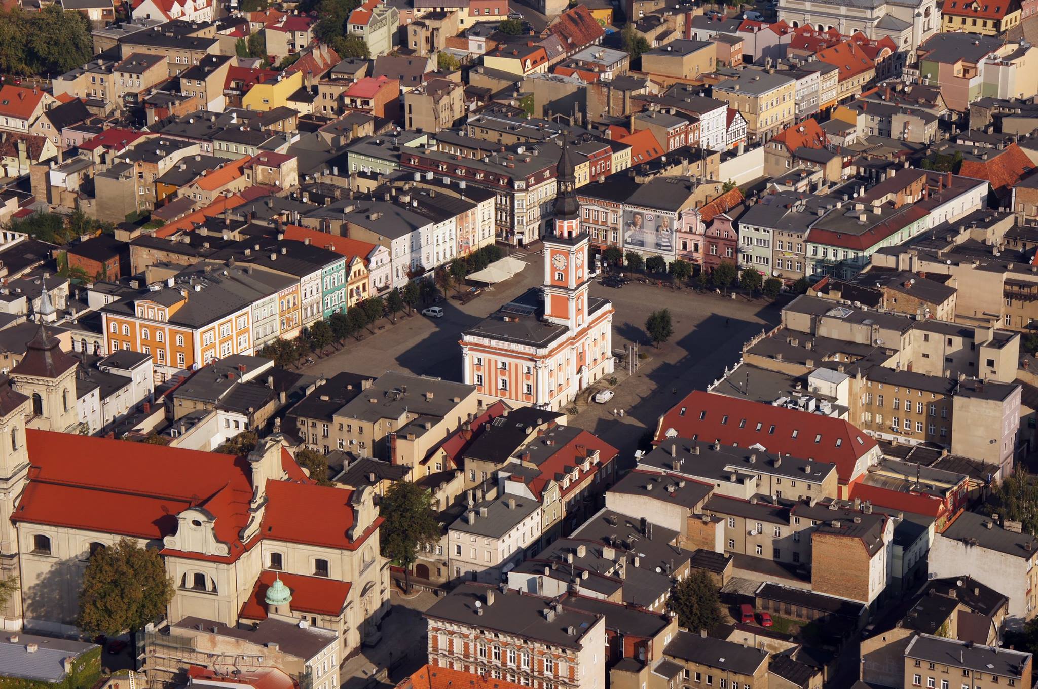 miasto leszno z góry - UM Leszna